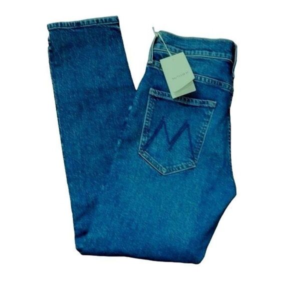 MOTHER Denim Stinger Flood Crate Digger Mid Rise Skinny Jeans Size 29 MWT - Picture 8 of 15